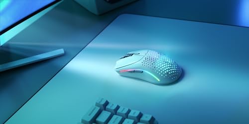 GLORIOUS Gaming Model O 2 Wireless Gaming Mouse – 2,4 GHz & Bluetooth hybrid, superleichte 68 g, Lange Akkulaufzeit, 26 k BAMF 2.0 Sensor, RGB-Beleuchtung, beidhändig, 6 Tasten, PTFE-Füße – Weiß Bild 7
