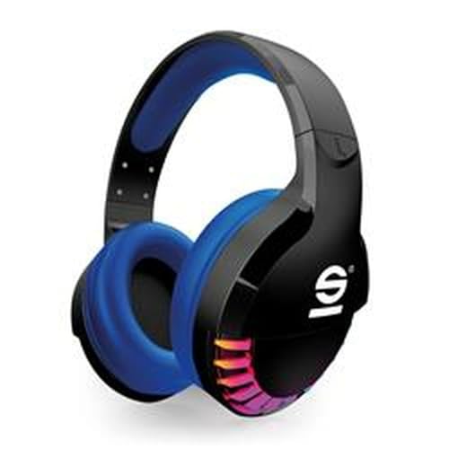 Celly, Wireless Speed Kopfhörer, Sparco-Line, Gaming Over Ear, mit funktionalem Design und verstellbarem Kopfbügel, eingebautes Mikrofon und Fernbedienung, mit LED-Rainbow Bild 1