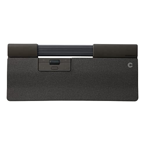Contour SliderMouse Pro | Kabellose PC Maus | Regulärer Handballenauflage | Ergonomische Bluetooth Maus | Schmerzlinderung | 6 programmierbare Tasten | 2800 DPI | Für Windows & macOS | Dunkelgrau Bild 1