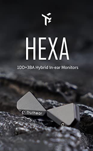 Fanmusic Truthear Hexa 1DD+3BA Hybrid Struktur PU+LCP Membran des dynamischen Treibers 0.78 2Pin Kabel Flexible Expansibility DLP In-Ear Monitore Kopfhörer (Hexa) Bild 2