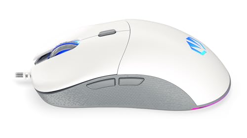 ENDORFY GEM Onyx White, Leichte Gaming-Maus (67 g), PixArt PMW3325 Sensor, 8000 DPI, Kailh GM 4.0 switches, 6 programmierbare Tasten, Mausfüße aus „PTFE”, EY6A012 Bild 7