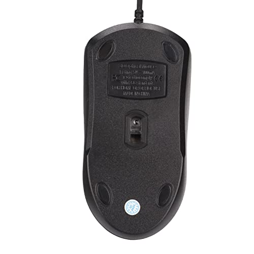 Cuifati Beheizte Computermaus, Optische USB-Laptop-Maus mit 3-stufiger Temperatureinstellung, 1600-DPI-Kabel, Geräuschlose Kabelgebundene Maus, für Win, OS X, für Desktop-Laptop-PC Bild 4