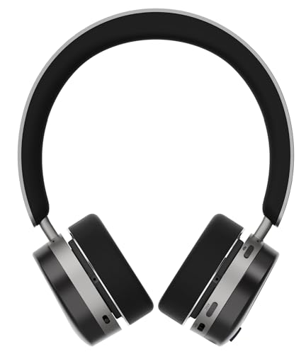 ALE AH80 Bluetooth Headset – Hybrid Active Noise Cancellation, 40ms Low Latency,Gesprächs-/Wiedergabezeit 35h/45h, Wireless Charging, Touch Control, Ideal für Arbeit, Freizeit und Gaming Bild 3