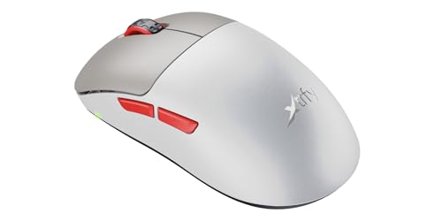 Xtrfy M8 Wireless, Kabellose Ultraleichte Gaming-Maus, Optimiert für esports, 2,4 GHz Funk, Extrem Niedrige Front für Präzision, Wiederaufladbar, Retro Bild 2