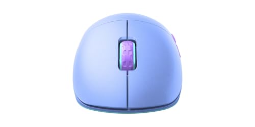 Xtrfy M8 Wireless, Kabellose Ultraleichte Gaming-Maus, Optimiert für esports, 2,4 GHz Funk, Extrem Niedrige Front für Präzision, Wiederaufladbar, Frosty Purple Bild 4