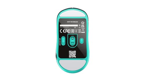 Xtrfy M8 Wireless, Kabellose Ultraleichte Gaming-Maus, Optimiert für esports, 2,4 GHz Funk, Extrem Niedrige Front für Präzision, Wiederaufladbar, Schwarz Bild 5
