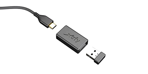 Xtrfy M8 Wireless, Kabellose Ultraleichte Gaming-Maus, Optimiert für esports, 2,4 GHz Funk, Extrem Niedrige Front für Präzision, Wiederaufladbar, Schwarz Bild 6