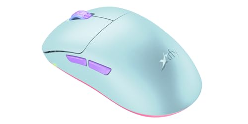 Xtrfy M8 Wireless, Kabellose Ultraleichte Gaming-Maus, Optimiert für esports, 2,4 GHz Funk, Extrem Niedrige Front für Präzision, Wiederaufladbar, Frosty Mint Bild 2