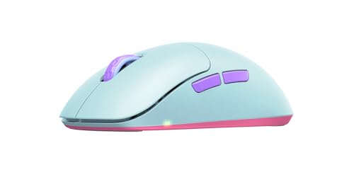 Xtrfy M8 Wireless, Kabellose Ultraleichte Gaming-Maus, Optimiert für esports, 2,4 GHz Funk, Extrem Niedrige Front für Präzision, Wiederaufladbar, Frosty Mint Bild 3