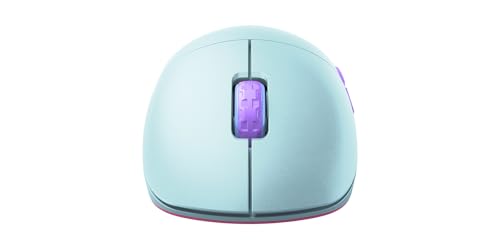 Xtrfy M8 Wireless, Kabellose Ultraleichte Gaming-Maus, Optimiert für esports, 2,4 GHz Funk, Extrem Niedrige Front für Präzision, Wiederaufladbar, Frosty Mint Bild 4