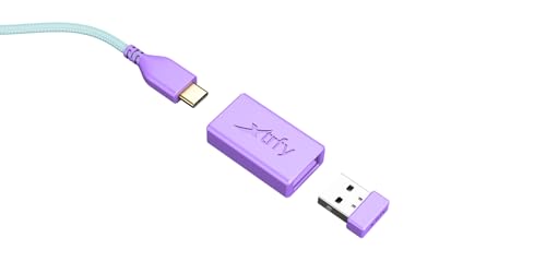 Xtrfy M8 Wireless, Kabellose Ultraleichte Gaming-Maus, Optimiert für esports, 2,4 GHz Funk, Extrem Niedrige Front für Präzision, Wiederaufladbar, Frosty Mint Bild 6