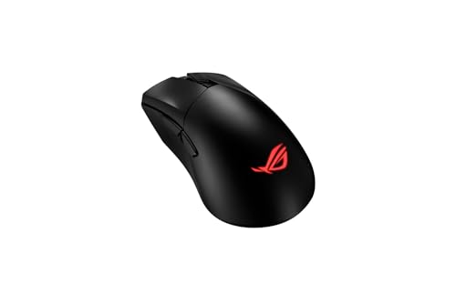 ASUS ROG Gladius III Wireless AimPoint RGB Gaming Maus (optischer ROG AimPoint-Sensor, 36.000 DPI, 650 IPS, ROG Micro Switches, ergonomisch, 2,4-GHz, Bluetooth, USB, schwarz) Bild 1