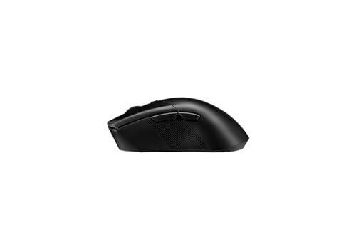 ASUS ROG Gladius III Wireless AimPoint RGB Gaming Maus (optischer ROG AimPoint-Sensor, 36.000 DPI, 650 IPS, ROG Micro Switches, ergonomisch, 2,4-GHz, Bluetooth, USB, schwarz) Bild 3