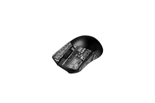 ASUS ROG Gladius III Wireless AimPoint RGB Gaming Maus (optischer ROG AimPoint-Sensor, 36.000 DPI, 650 IPS, ROG Micro Switches, ergonomisch, 2,4-GHz, Bluetooth, USB, schwarz) Bild 5