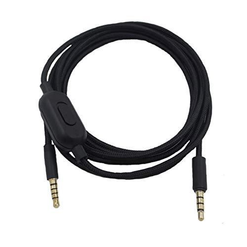 Hochwertiges Gaming Headset Audio Verlängerungskabel Mit Steuerschalter Für G233 G433 Gpro Gprox Kopfhörer Robustes Audiokabel Gamer, Ideal Zur Nutzung Headsets Im Privaten Und Professionellen Bild 1