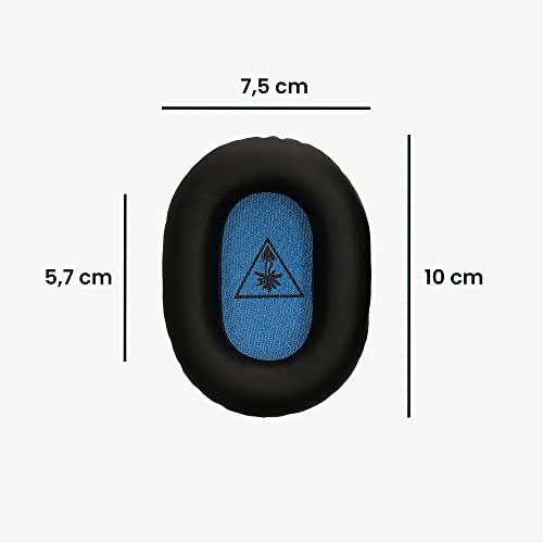 kwmobile 2X Ohr Polster für Turtle Beach Recon 70 / Recon 50 / Recon 60P / Stealth 500/600 / 700 Ohrpolster - Kopfhörer Ersatzteile - Ersatzpolster für Over Ear Headphones Bild 4