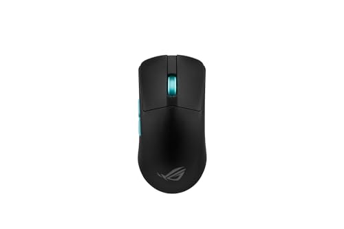 ASUS ROG Harpe Ace Aim Lab Edition RGB Gaming Maus schwarz (kabellos, 2,4 GHz RF, Bluetooth, USB, optisch ROG AimPoint-Sensor 36.000 DPI, ROG Micro Switches, fünf smarte Tasten, Aim Lab Optimizer) Bild 2