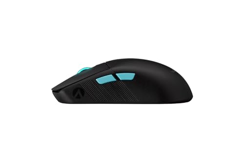 ASUS ROG Harpe Ace Aim Lab Edition RGB Gaming Maus schwarz (kabellos, 2,4 GHz RF, Bluetooth, USB, optisch ROG AimPoint-Sensor 36.000 DPI, ROG Micro Switches, fünf smarte Tasten, Aim Lab Optimizer) Bild 3