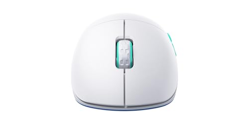 Xtrfy M8 Wireless, Kabellose Ultraleichte Gaming-Maus, Optimiert für esports, 2,4 GHz Funk, Extrem Niedrige Front für Präzision, Wiederaufladbar, Weiß Bild 3