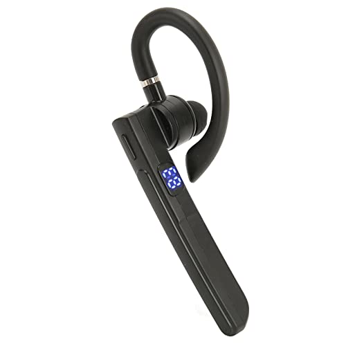 Headset, Freisprechfunktion, Einzelnes Ohr, Rauschunterdrückung, Digitalanzeige, IPX7, Wasserdicht, Sprachsteuerung, Drahtloser Ohrhörer für Autofahren, Geschäft, Büro Bild 1