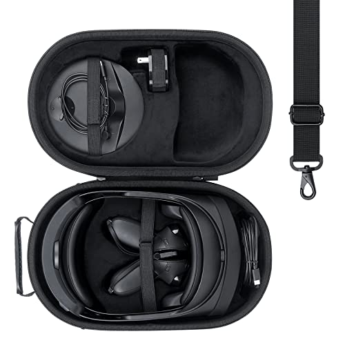 co2CREA Hart Reise Schutz Hülle Etui Tasche für Meta Quest Pro/Meta Quest 3 All-in-one VR Gaming Headset (Nur Hülle, VR-Headset-Ausrüstung Nicht enthalten) Bild 1