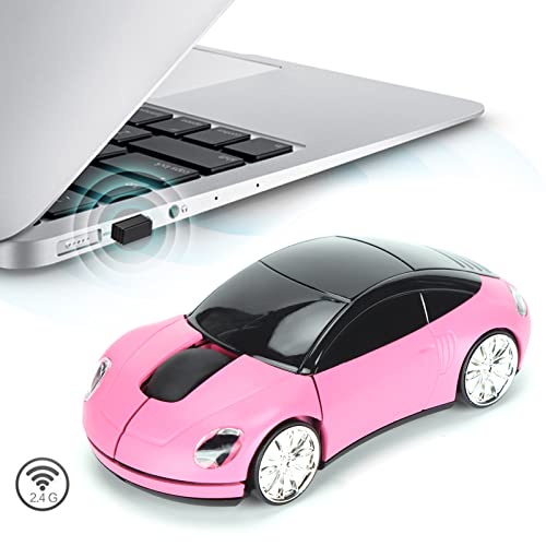 Annadue Laptop Maus, Intelligente Autoförmige Tragbare 2,4G Schnurlosmaus mit USB Empfänger für Büro Laptop Tablet. Bild 2