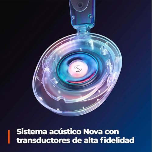 SteelSeries Arctis Nova 1 Multi-System-Gaming-Headset, HiFi-Treiber, räumliches Audio, Komfort-Design, langlebig, Ultraleicht, Mikrofon mit Geräuschunterdrückung, Schwarz (erneuert) Bild 5