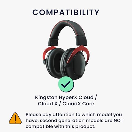 kwmobile Ersatz Kopfhörer Mikrofon kompatibel mit Kingston HyperX Cloud/Cloud X/CloudX Core Headset - Gaming Headphones Mikrofon mit 3,5 mm Klinkenstecker - Schwarz Bild 2