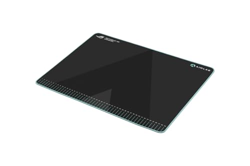 ASUS ROG Hone Ace Aim Lab Edition Gaming-Mauspad (mit Messmarkierungen für die ROG Aim Lab Software, Wasser-, öl- und staubabweisende Oberflächenschutz-Nanobeschichtung, 3mm Gummibasis) Bild 2