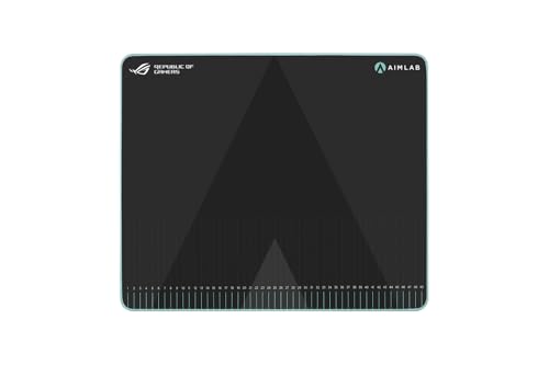 ASUS ROG Hone Ace Aim Lab Edition Gaming-Mauspad (mit Messmarkierungen für die ROG Aim Lab Software, Wasser-, öl- und staubabweisende Oberflächenschutz-Nanobeschichtung, 3mm Gummibasis) Bild 5