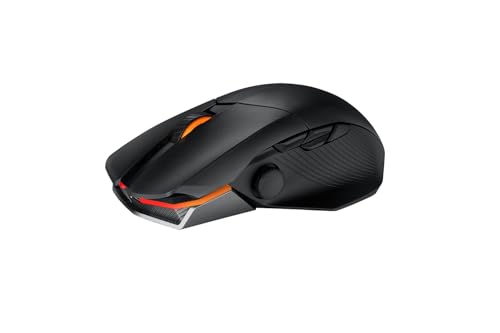ASUS - Souris sans fil tri-Mode (RF 2,4 GHz, Bluetooth, USB filaire) ROG CHAKRAM X Origin Bild 2
