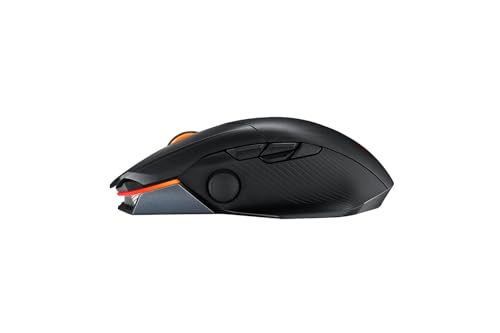 ASUS - Souris sans fil tri-Mode (RF 2,4 GHz, Bluetooth, USB filaire) ROG CHAKRAM X Origin Bild 3
