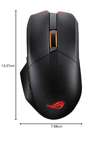ASUS - Souris sans fil tri-Mode (RF 2,4 GHz, Bluetooth, USB filaire) ROG CHAKRAM X Origin Bild 6