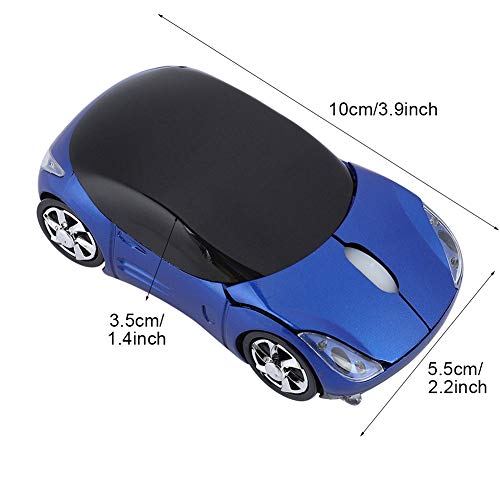 Elprico 2,4 GHz Wireless Mouse, 1600 DPI Wireless Mouse Optische Maus für Mac/ME/Windows PC/Tablet Gaming Office (Blau) Bild 2