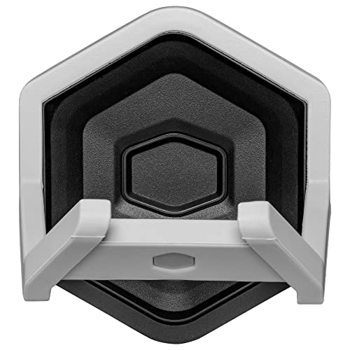 Cooler Master GEM Halterung für Peripheriegeräte wie Controller, Headsets, VR-Headset & Gaming-Pads – Magnetischer Haken trägt bis 2kg, Tragkraft auf nichtmagnetischen Oberflächen bis 1,5 kg – Schwarz Bild 4