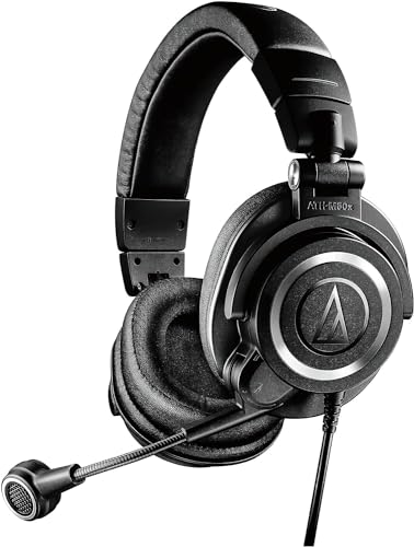 Audio-Technica M50xSTS StreamSet Streaming-Headset mit USB-Anschluss Schwarz Bild 1