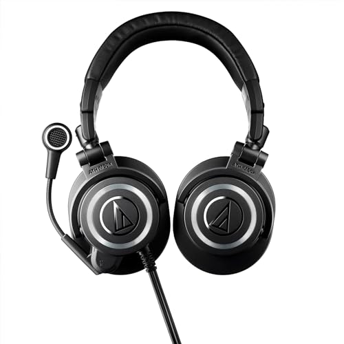 Audio-Technica M50xSTS StreamSet Streaming-Headset mit USB-Anschluss Schwarz Bild 3