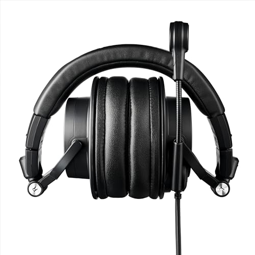 Audio-Technica M50xSTS StreamSet Streaming-Headset mit USB-Anschluss Schwarz Bild 4