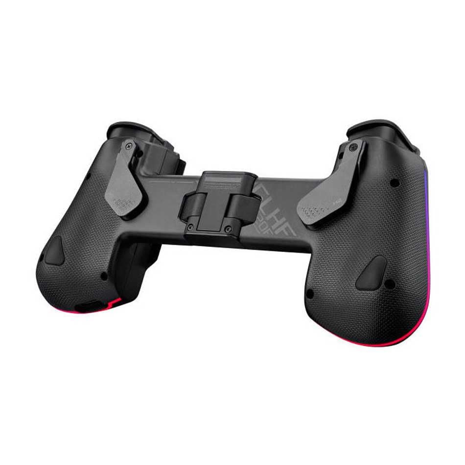 ASUS ROG Tessen Mobile Gaming Controller (Smartphone Controller, Aura RGB Beleuchtung, 18W Passthrough-Schnellladung, Latenzfrei mit 500 Hz über USB Typ C, anpassbare Tastenbelegung) Bild 4