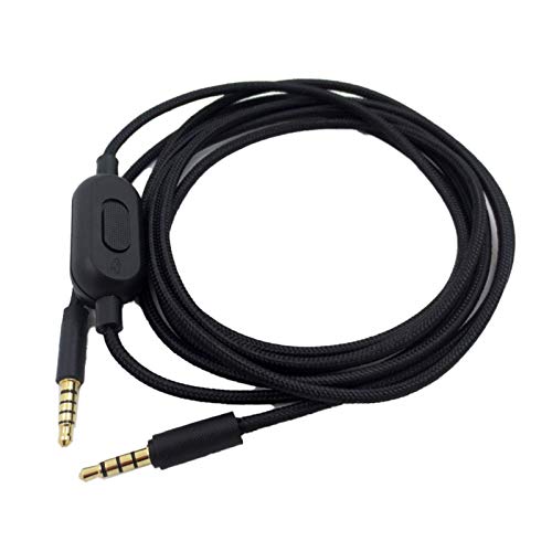 Headset Kabel Ersatz für, 3,5 mm Kopfhörer Audiokabel Gaming Headset Lautstärkeregelung Kabel Kopfhörer Ersatzkabel Klinkenkabel, für G433 G233 G Pro G Pro X Bild 1