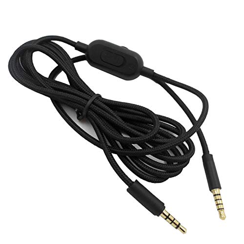 Headset Kabel Ersatz für, 3,5 mm Kopfhörer Audiokabel Gaming Headset Lautstärkeregelung Kabel Kopfhörer Ersatzkabel Klinkenkabel, für G433 G233 G Pro G Pro X Bild 5