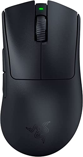 Razer DeathAdder V3 Pro - Kabellose ergonomische Esports-Maus Schwarz & Gigantus V2 Medium - Weiches Gaming-Mauspad Bild 2