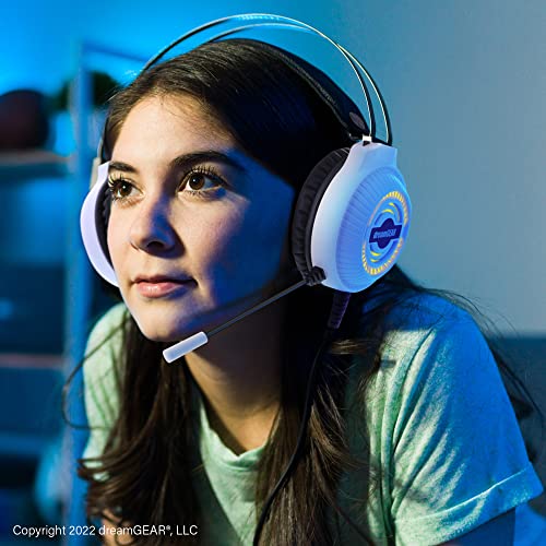 dreamGEAR GRX-550 für Nintendo Switch OLED: Hochleistungs-Mikrofon, RGB-Farbeffekt, 50-mm-Treiber, Switch Lite Bild 5