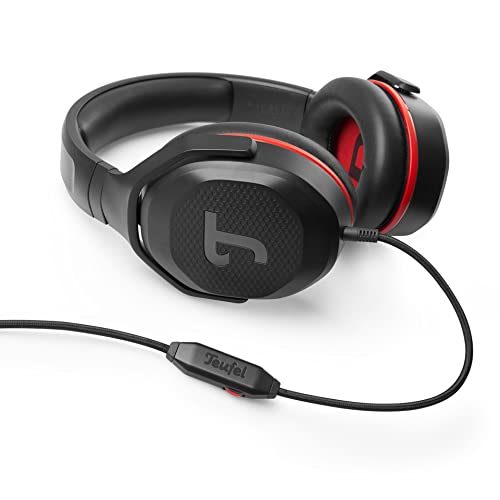 Teufel CAGE ONE Kabelgebundenes Over-Ear-Kopfhörer, Mikrofon, Gaming-Headset, TeamSpeak Zertifiziert, geeignet für Games, Musik und fürs Homeoffice - schwarz Bild 3