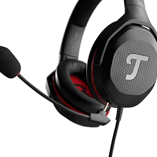 Teufel CAGE ONE Kabelgebundenes Over-Ear-Kopfhörer, Mikrofon, Gaming-Headset, TeamSpeak Zertifiziert, geeignet für Games, Musik und fürs Homeoffice - schwarz Bild 4