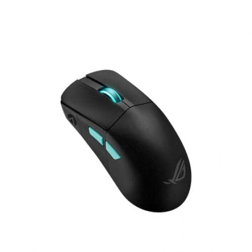 ASUS ROG Harpe Ace Aim Lab Edition Gaming-Maus, 54 g, Ultraleicht, Konnektivität (2,4 GHz RF, Bluetooth, kabelgebunden), 36K DPI Sensor, 5 programmierbare Tasten, ROG SpeedNova, Esports & FPS Gaming Bild 4