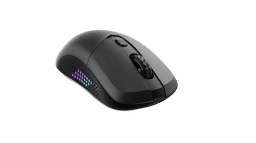 MSI Versa 300 Elite Wireless Gaming-Maus – 26.000 DPI-Optosensor, 1000 Hz Polling-Rate, symmetrisch, 60 Mio. klick-OMRON-Schalter, 200-Stunden-Batterie, 1 ms Latenz, RGB, 65 g – verkabelt/kabellos Bild 2