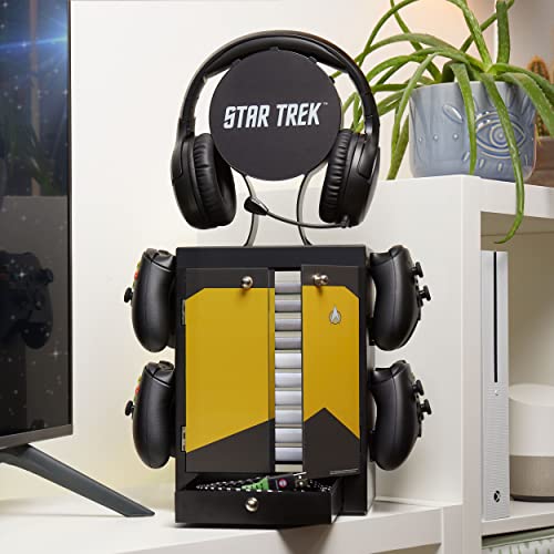 Numskull Star Trek Gelb Offizieller Gaming-Ständer, Controller-Halter, Headset-Ständer für PS5, Xbox Series X S, Nintendo Switch - Offizielles Star Trek-Merchandise Bild 2