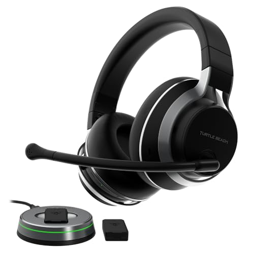 Turtle Beach Stealth Pro Multiplattform kabelloses Bluetooth Gaming Headset mit Geräuschunterdrückung für Xbox Series X|S, Xbox One, PS5, PS4, PC Bild 2