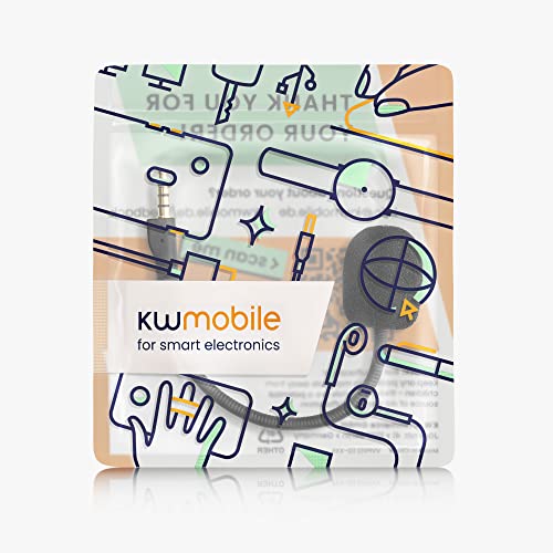 kwmobile Ersatz Kopfhörer Mikrofon kompatibel mit Steelseries Arctis 1 Headset - Gaming Headphones Mikrofon mit 3,5 mm Klinkenstecker - Schwarz Bild 7